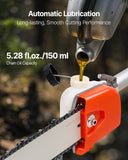 Gas Pole Saw, 25CC 2 Stroke Gas Powered Pole Saws 30.5 cm Cutting Bar, Cordless Tree Trimmer V952-ECCYJCS12INCAT18E002V0