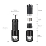 STARESSO Maker Red Dot Award Winner Portable Espresso Cappuccino Quick Cold Brew Manual V28-ELESP200BK
