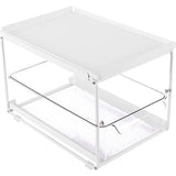Kitchen Cabinet Organizer Carbon Steel Multifunctional Layered Spice Rack Under Sink Organizer V1294-YM0901-3117230445111
