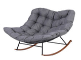 Gardeon Outdoor Rocking Chair Furniture Papasan Recliner Garden Patio Lounge Setting ODF-ROCK-ST-GE