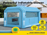 Giantz Inflatable Paint Booth 2.5X2.5X3M Inflatable Spray Booth with 550W Powerful Blower and Air SPRAY-BOOTH-3X2.5-BL