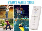 Wii Remote Controller,2 Packs Upgrade Wireless Controller Compatible With Wii U Console V1370-AZ4-08376