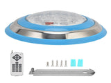 LED Simming Pool Light Underwater Light AC12V RGB HighPower 18Key Remote Control Submersible V1294-YM0901-3119210179111