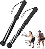 2-Pack Cordless Battle Ropes - Battle Rope - Fitness Rope - Soft Grip - For Home Gym & HIIT V1188-ZXY-131-178