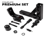 Towbar Adjustable Drop Tow Bar Ball Mount Tongue Hitch Trailer Car 3500KG 50mm V379-TOWBAR16PR