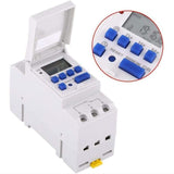 Programmable Digital Timer, Digital Timer, LCD Display, Weekly Digital Timer with Programming, DIN V1237-ZY-528-060