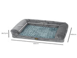 PaWz Pet Bed Sofa Dog Bedding Soft Warm XXL Cover Grey Cover XX-Large PT1027-XXL-GY-COVER