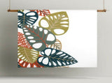 Accessorize Monstera Digital Printed Cotton Quilt Cover Set Queen V442-HIN-QUILTCS-MONSTERA-GREEN-QS