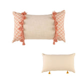 Accessorize Eleni Pink Rectangular Filled Cushion 30cm x 50cm V442-HIN-CUSHION-ELENI-PINK-RE