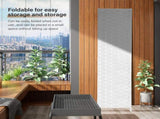 4-Panel Folding Room Divider Privacy Screen Partition V957-SDFOROSN3208S