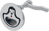 Boat Cam Latch Flush Pull Hatch Lift Stainless Steel with Back Plate Fasteners Screws V1259-DP01-A-1324