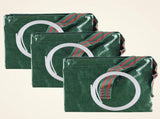 3-Pack 72 Gallon Yard Waste Bags, Reusable Heavy Duty Collapsible Garden Leaf Bags with Plastic V1258-DP02-C-243
