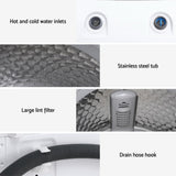 Devanti 6kg Top Load Washing Machine White TWM-G1-6KG-WH