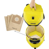 10-pack 6.959-130.0 Paper cleaner bag A 2201/2204/2504 for Karcher WD3 WD3P Wet and dry V1237-ZY-203-2305