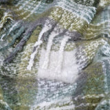 J Elliot Home Aiden Olive Multi Faux Mohair Throw Rug with Fringe 130 x 160cm V442-IDC-THROW-AIDEN-OLIVE-RE