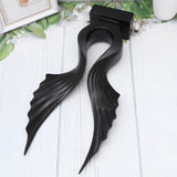 1Pc Angel Wing Ornament Black Synthetic Resin for Living Room Table Decor V1369-AZ3-W-18461