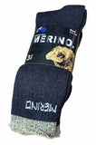9 Pairs MERINO WOOL SOCKS Mens Heavy Duty Premium Thick Work Socks Cushion BULK - Navy Blue - 11-14 V563-9AUSOCKS-NVY-11-14