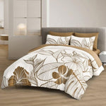 SOFT Floral Comforter Set, King Size, Plush Winter Bedding with Pillowcases V745-MAB010943AJ3