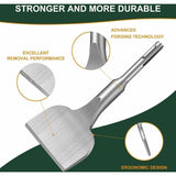Tile Chisel, Chisel, 25 Degree Curve, Flat Tile Chisel, Professional Tile Chisel for Impact Hammers V1237-ZY-715-194