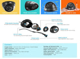 UL-tech CCTV Security System 8CH DVR 8 Cameras 1TB Hard Drive CCTV-8C-8D-BK-T