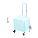 Portable Rolling Crate Thickened Strong Load Bearing PP Iron Aluminum with 8 Wheels Mobile Folding V1294-YM0901-3117230352512