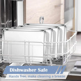 Stainless Steel Toaster Oven Trays, 2 Pack Small Non Toxic Baking Cookie Sheets for Cake Baking, V1189-LC-RY-00059
