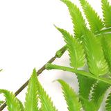 Artificial Hanging English Fern Foliage UV Resistant 80cm V77-751890110