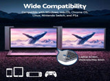 Devanti Portable Monitor Laptop Screen Extender Dual Display 1080P IPS USB C PM-S14-SI