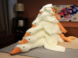 Giant White Goose Stuffed Animal Duck Plush Pillow 130cm V1237-ZY-203-0688