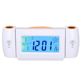Projection Alarm Clock Glareless LED Night Light Voice Control Induction Temperature Display LED V1294-YM0715-3113210306811