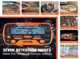 Metal Detector for Adults&Kids, 250mm, Professional Adjustable Higher Accuracy Gold Detector, IP68 V952-YJSJSTCQ10510KDE7V0
