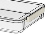 A4 Paper Storage Box Durable Clear Document Organizer Project Box for Magazines Photos Stamps V1294-YM0901-3117240058311