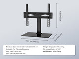 TV Stand Mount, Swivel Universal TV Stand for 32 to 55 inch TVs, Living Room V767-VVR-LDDSZJGDZXG55I5UNV0