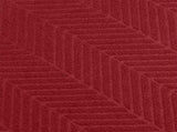 Marlow Extra Large Floor Rug Non Slip 90cm x 305cm Red FR2046-TR-WI