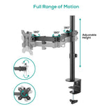 activiva ErgoLife Single Monitor Screen Double Joint Monitor Arm V186-ACA-BMA-SC01K