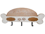 Home Is Where My Dog Is Wall Hooks 40x23cm V637-11068HKS