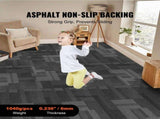 Carpet Tiles Reusable, 24"x 24"Carpet Squares With Padding Attached, Soft Padded Carpet Tiles, Easy V952-KCXFKDT2424YHLIXBV0