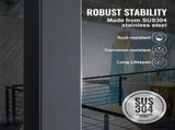 Cable Railing Post, 36" x 2" x 2" Level Deck Railing Post Without Holes, SUS304 Stainless V952-1JZLGZ91455H6Z2UHV0
