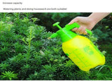 2L Orange Pressure Sprayer - PP Plastic Garden Watering Can with Adjustable Brass Nozzle, Hand Pump V888-ELOSUNG53583