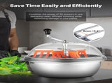 Bud Leaf Bowl Trimmer, 490 mm Manual Bud Trimmer, with Sharp Stainless Steel Blades, Visual Cutting, V952-SDKSCJ19YCSDLYB2M001V0