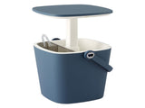 Gardeon 2-in-1 Outdoor Bar Table Portable Ice Bucket Cooler 15L Tong Blue ODF-COOLER-Q-BU