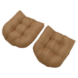 2pcs Outdoor Cushions Tufted Patio Furniture Cushions Thick Outdoor Seat Cushion U Shaped V1294-YM0901-3116250003313