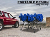 3x3m Pop Up Gazebo Outdoor Tent Folding Marquee Party Camping Market Canopy - blue V610-GAR-3X3-BL