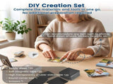 20Pcs DIY Fridge Magnet Craft Set DIY Fridge Magnet Kit Reliable Magnetism for Craft Kitchen V1366-AZ2-W-15060
