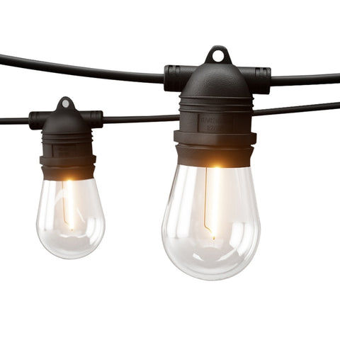 19m Festoon Lights Christmas Fairy String Lights Outdoor Party Garden Decor LIGHT-B-S14-PL-20-WW