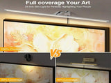 Picture Light for Plug in 24inch, Dimmable LED Art Photo Light with Remote, 3000K Warm White V1171-CB-BOM001363-AU