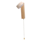 LED Wall Sconce Oak Wood Travertine Stone Modern Rotatable Wall Light Fixture Art Decor for Entryway V1294-YM0901-3119250058411