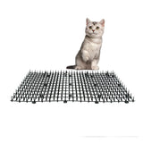 Cat Scat Mat with Spikes - 5 Pack Deterrent Outdoor & Indoor, Strips, Keep Cats Out of Yard V1369-AZ3-W-07480