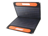 60W 18V Portable Solar Panel Kit Dual USB Port Monocrystalline Folding Solar Charger with Support V1294-YM0901-3111240089311