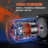 X-BULL 4500lbs Electric Winch 12V Steel Wire Cable 12V Boat ATV UTV Trailer Winch 4 Units V211-AUEB-AXEW017-4